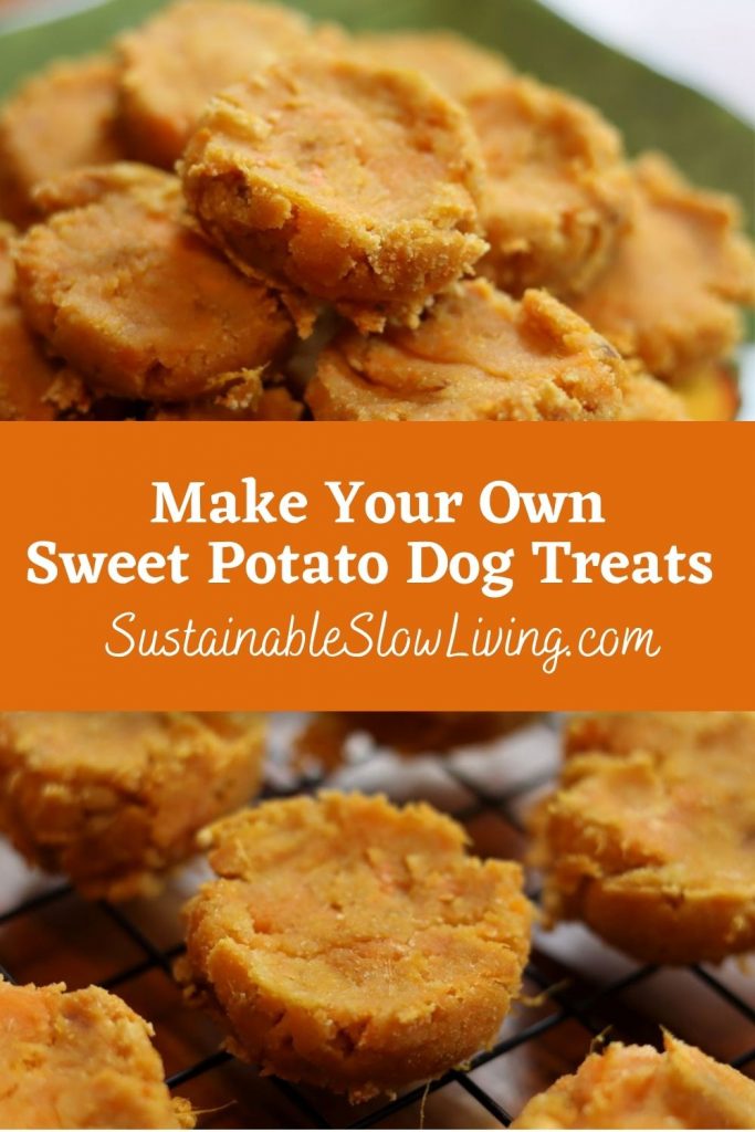 sweet potato treats pinnable image