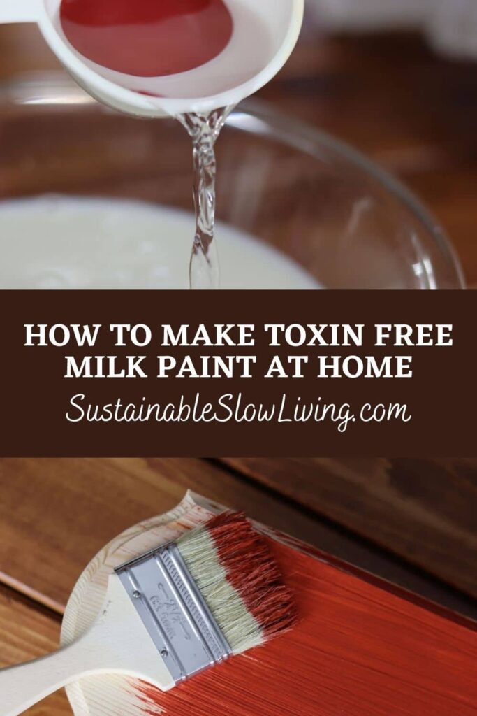 pinnable image for toxin free milk paint