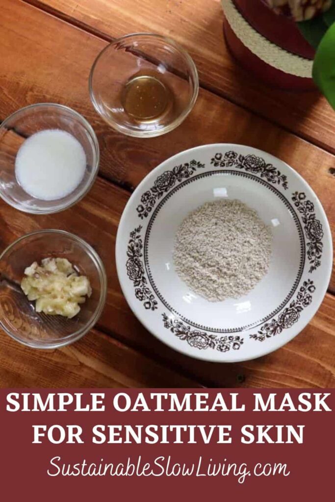 pinnable image for oatmeal mask