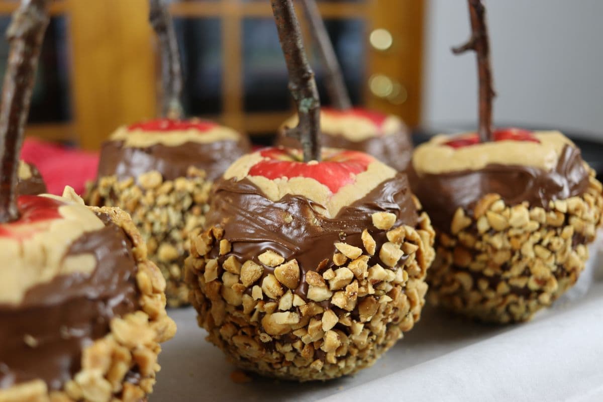 How To Make Peanut Butter Candy Apples Sustainable Slow Living