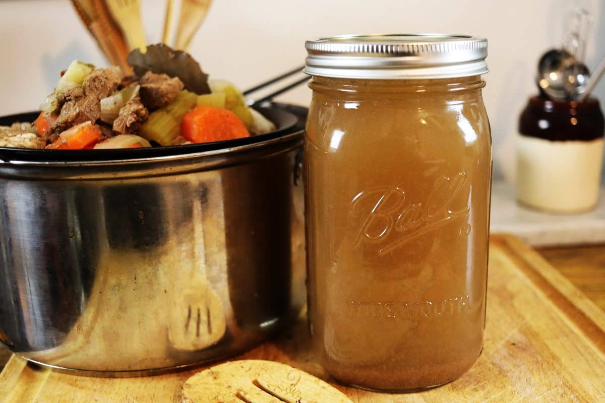 Learn To Make Easy Homemade Beef Broth From Scratch Sustainable Slow