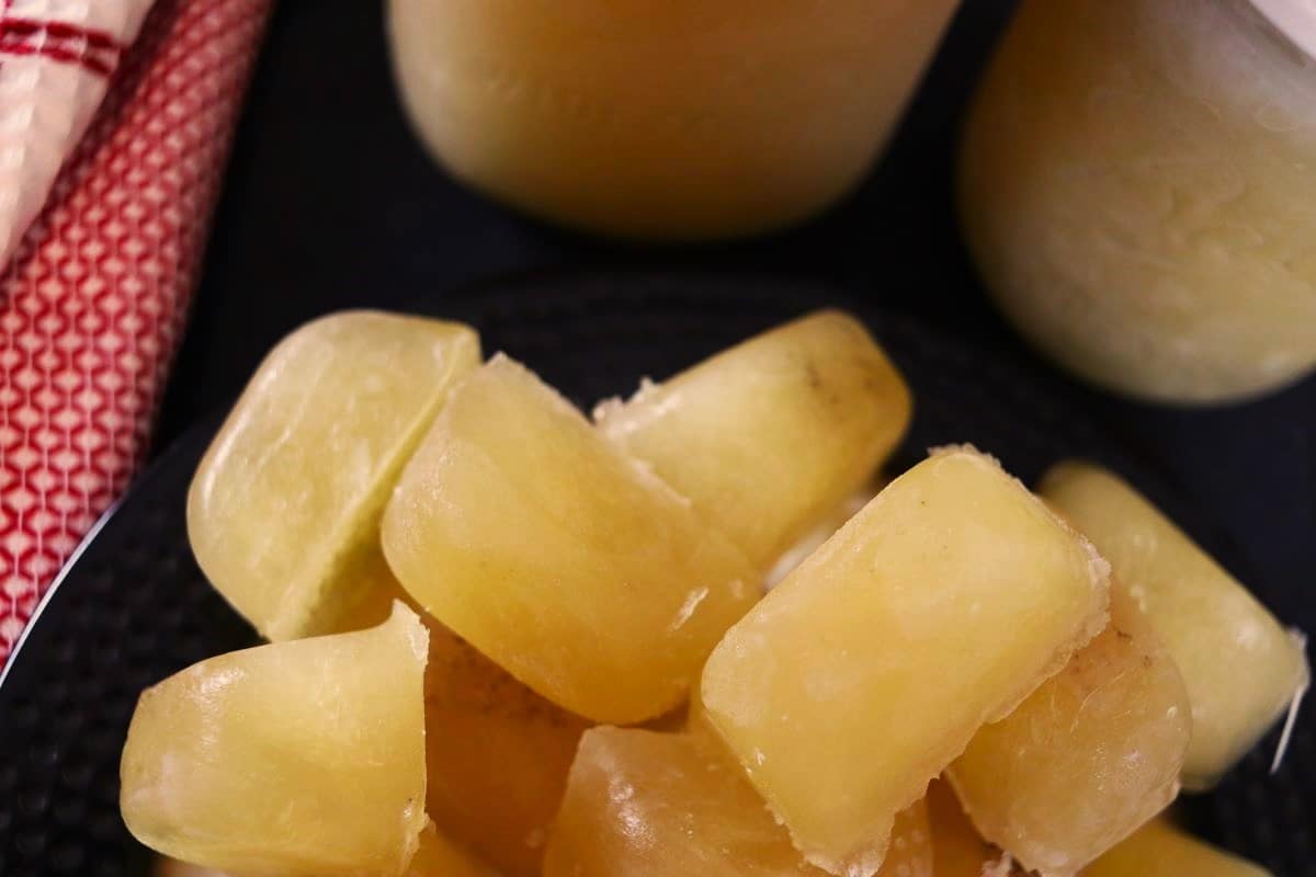 How To Freeze Chicken Broth Storing Homemade Broth Sustainable