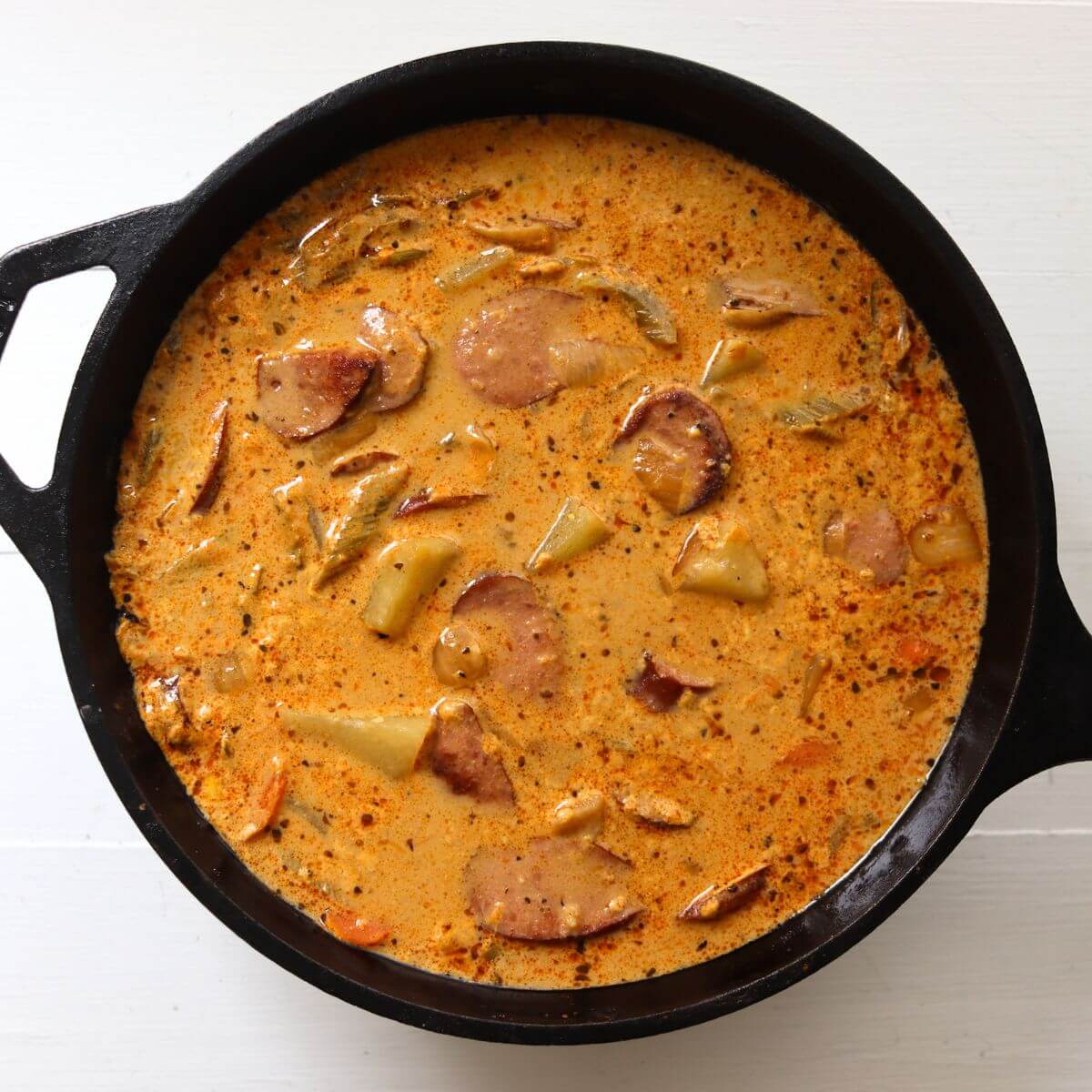 Kielbasa Potato Soup